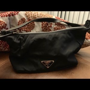 Mini Prada nylon handbag